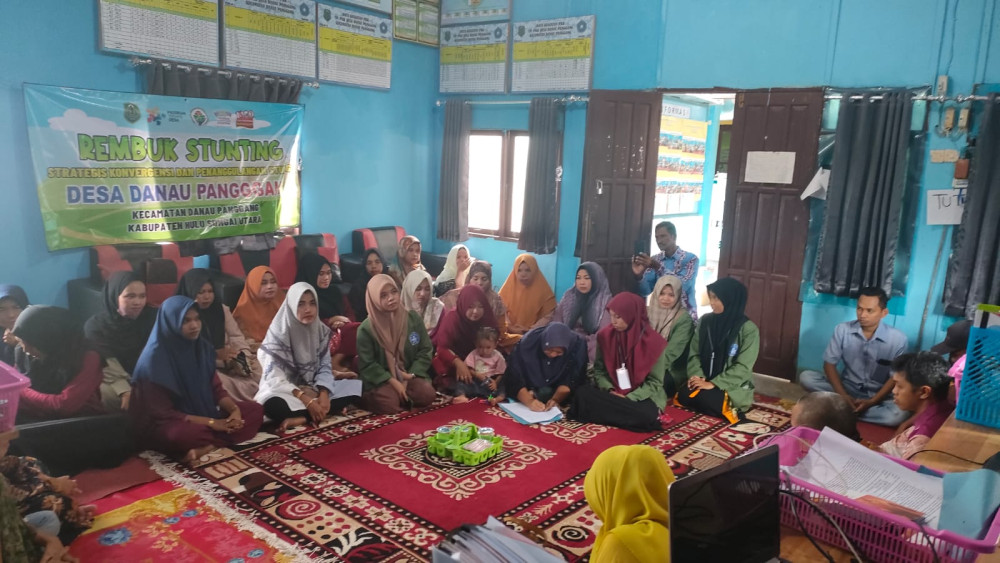 Rembuk Stunting Desa Danau Panggang