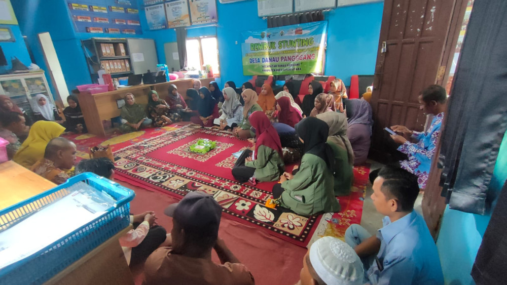 Rembuk Stunting Desa Danau Panggang