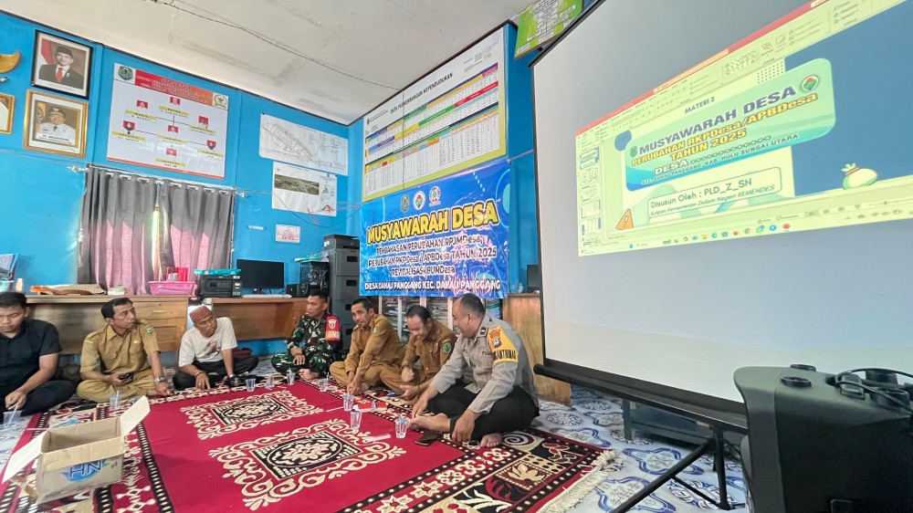 Musyawarah Desa Percepatan Perubahan RPJMDes, RKPDes, APBDes, dan Revalitasi BUMDes Tahun 2025