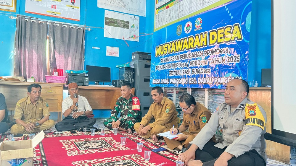 Musyawarah Desa Percepatan Perubahan RPJMDes, RKPDes, APBDes, dan Revalitasi BUMDes Tahun 2025