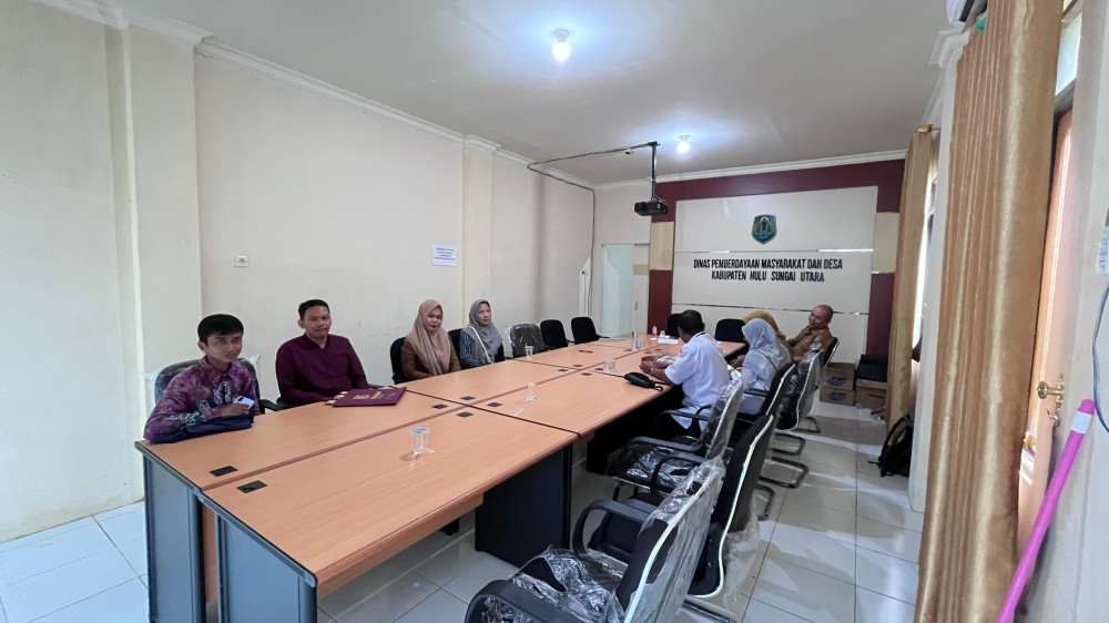 Kelompok BUMDes “Danau Karya Mandiri” Hadiri Acara Analisis Kelayakan Usaha Tematik Sektor Ketahanan Pangan di DPMD HSU