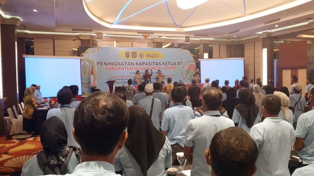 Peningkatan Kapasitas Ketua RT Kabupaten Hulu Sungai Utara di Banjarmasin