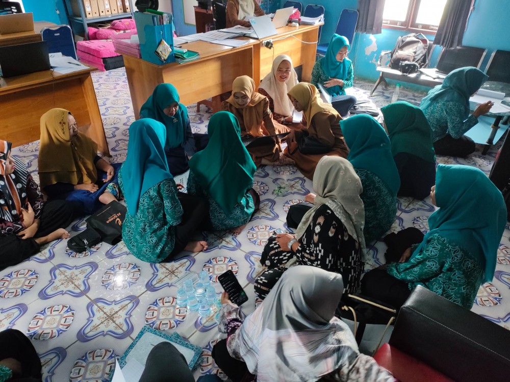 PENGINPUTAN PELAPORAN TAHUNAN DATA PKK DESA DANAU PANGGANG