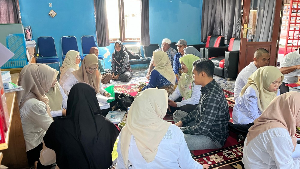 Monotoring Dan Evaluasi Desa Danau Panggang Oleh DPMD Hulu Sungai Utara 