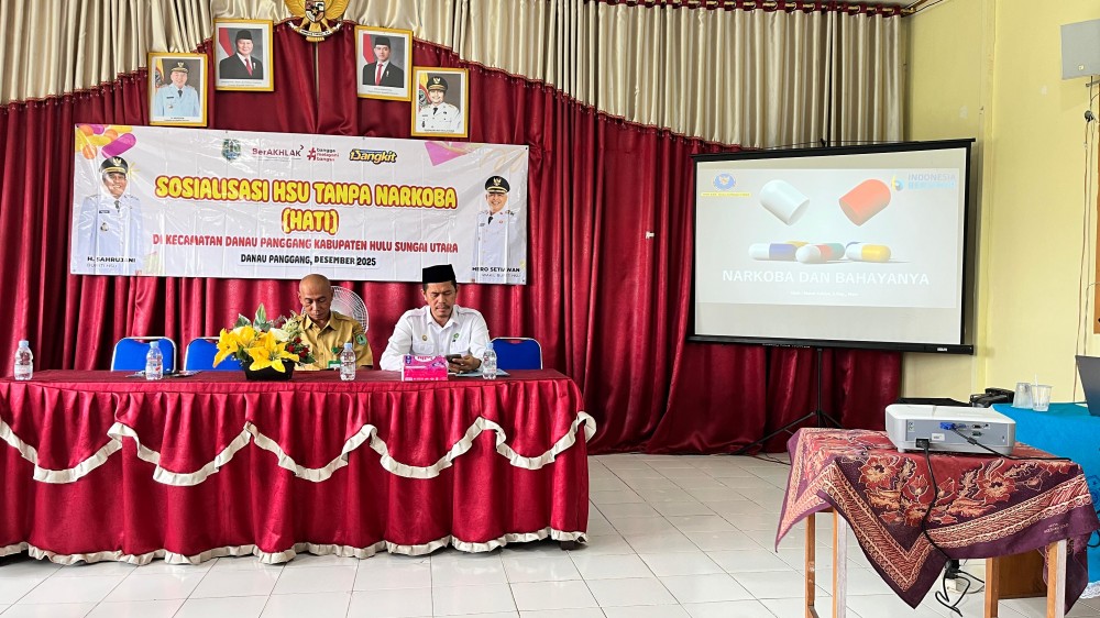  SOSIALISASI “HSU TANPA NARKOBA (HATI)” 