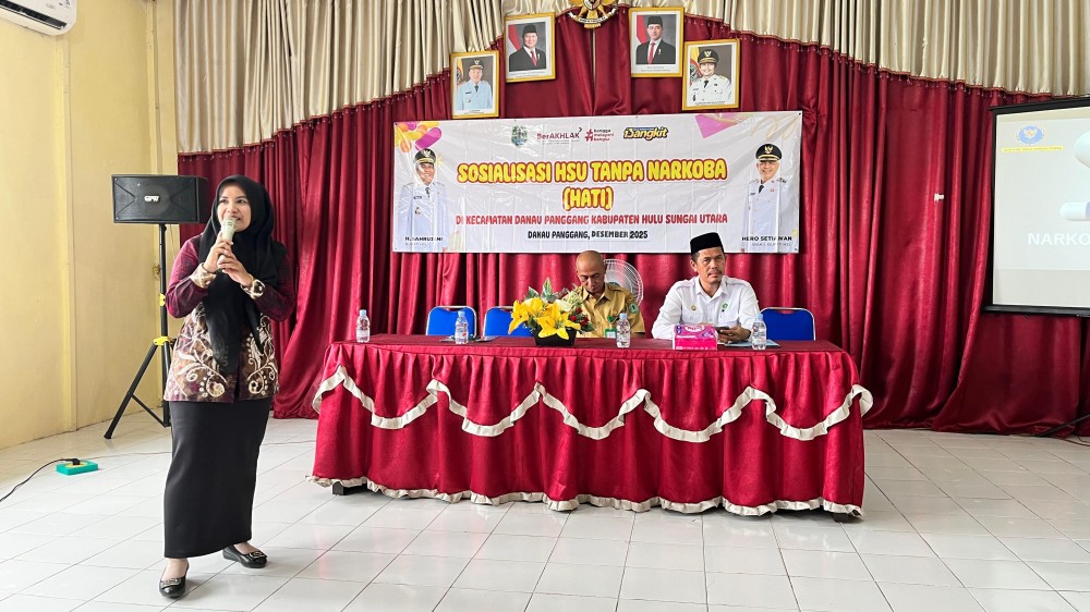  SOSIALISASI “HSU TANPA NARKOBA (HATI)” 