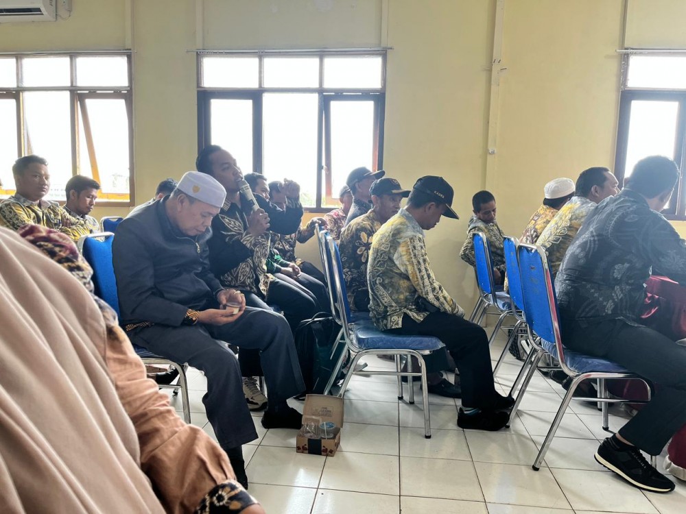 SOSIALISASI BANTUAN SOSIAL DAN DATA TUNGGAL SOSIAL EKONOMI NASIONAL DI KECAMATAN DANAU PANGGANG
