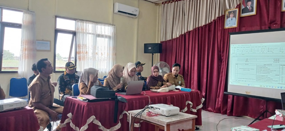 Pemerintah Desa Danau Panggang Laksanakan Evaluasi APBDes 2026