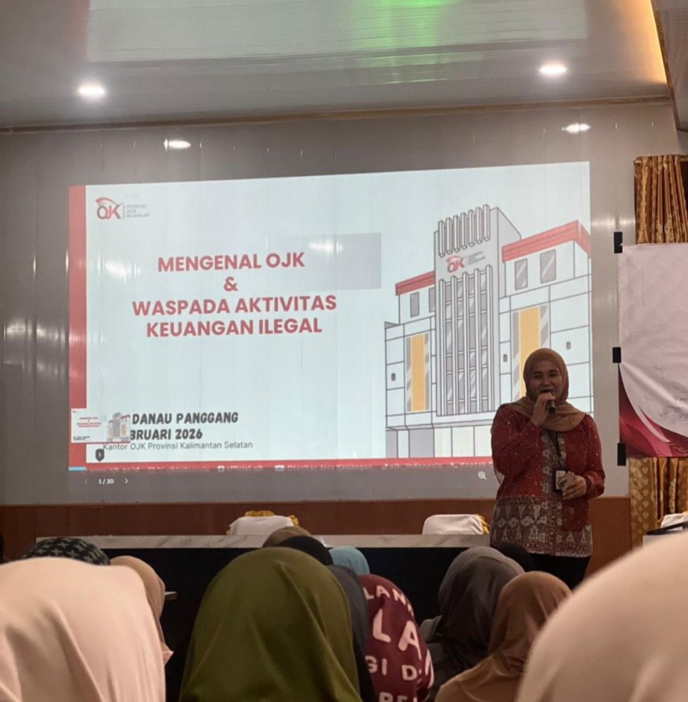Sosialisasi Mengenal OJK & Waspada Aktivitas Keuangan Ilegal Digelar di Kecamatan Danau Panggang