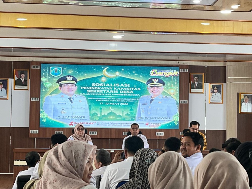 Sosialisasi Peningkatan Kapasitas Sekretaris Desa