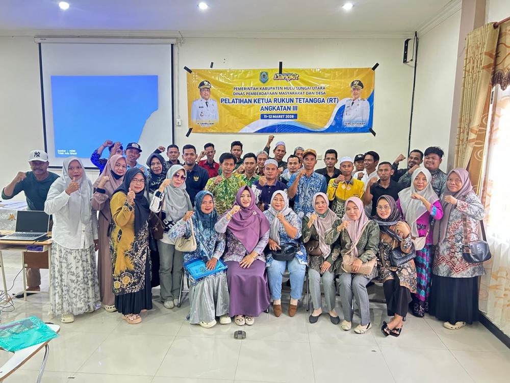 Pelatihan RT Tahun 2026 Digelar di BKSDM HSU