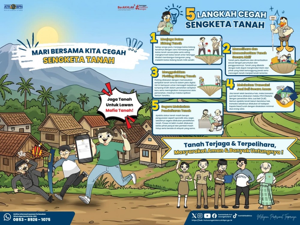 5 Langkah Cegah Sengketa Tanah