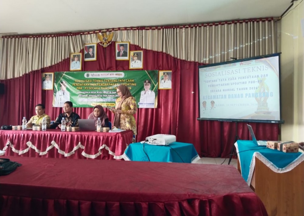 Sosialisasi Teknis Tata Cara Pendataan dan Pendaftaran Updating PBB-P2 Tahun 2026
