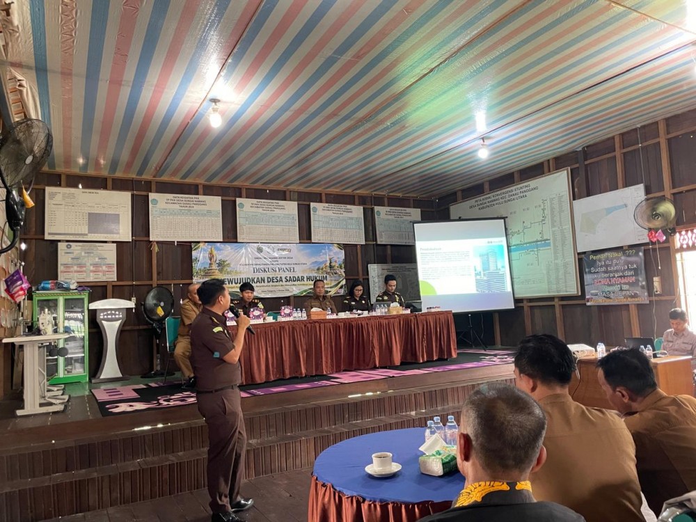 BKAD Kecamatan Danau Panggang Gelar Diskusi Panel “Mewujudkan Desa Sadar Hukum”