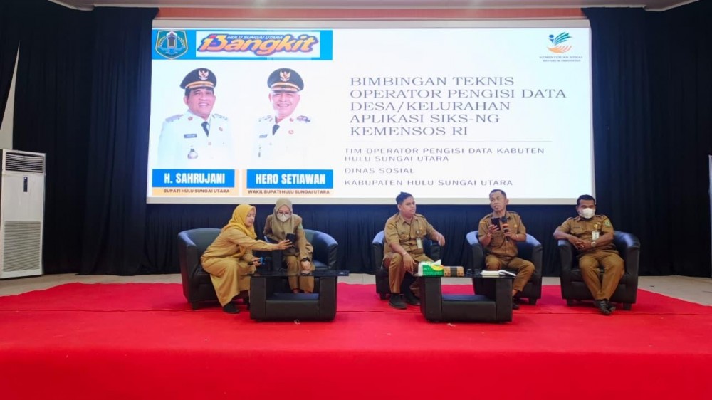 Bimbingan Teknis Operator Pengisi Data Desa/Kelurahan Aplikasi SIKS-NG 